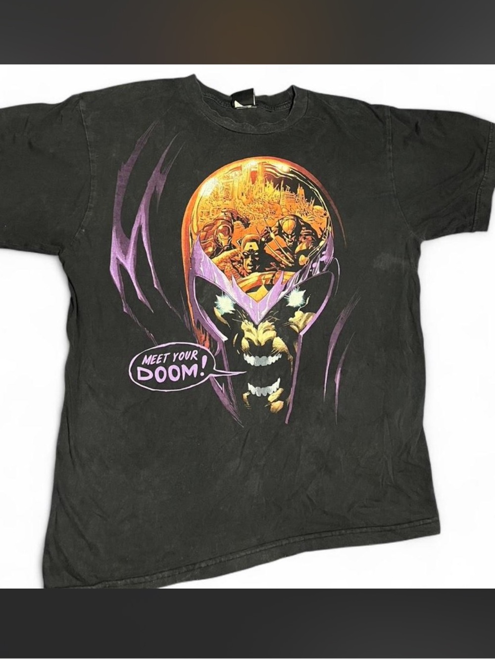 Vintage MAD Engine “MEET YOUR DOOM” Black Tee